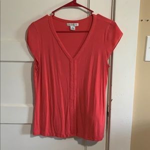 Liz Claiborne coral shirt